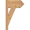 Ekena Millwork Traditional Arts & Crafts Smooth Outlooker, Western Red Cedar, 7 1/2"W x 14"D x 22"H OUT08X14X22TRA03SWR - alternate 3